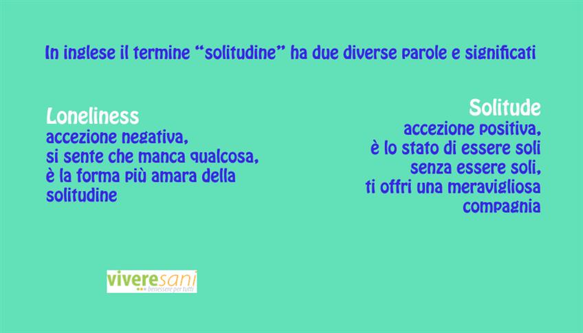 La solitudine La solitudine